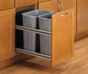Pull-out recycle bin