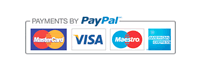 Payments by PayPal and Credit Card